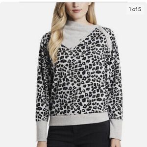 Vince Camuto Leopard Sweater